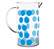 Verre de rechange pour cafetière Zak!designs DOT DOT bleue - 8 tasses