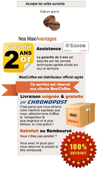 Saeco Intuita noir mat - HD8750/11