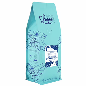 cafe en grain le blend du pacifique cafes lugat