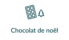 chocolat en poudre de noel