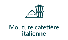 cafe moulu pour cafetiere italienne