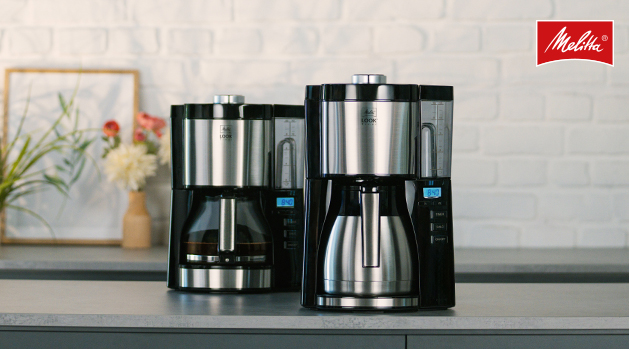 Cafetière filtre Look V Glass 1025-02 Noire - Melitta