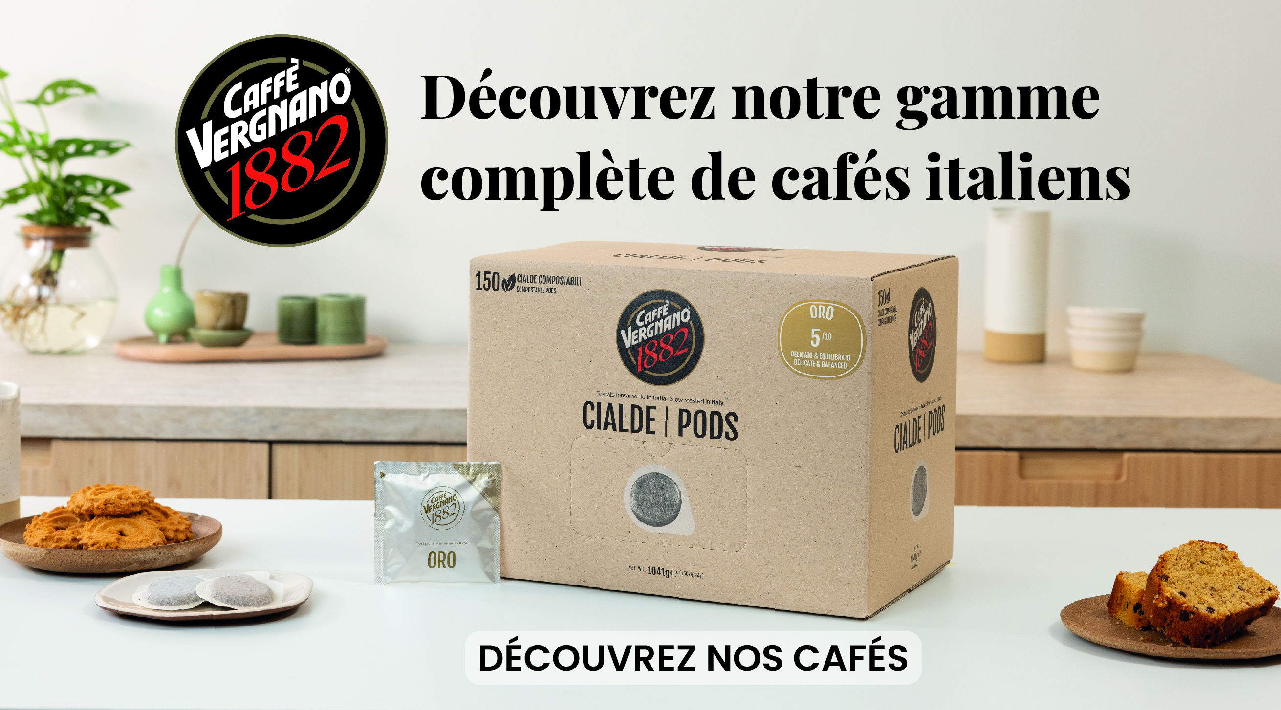 Dosettes ESE - CAFFE VERGNANO