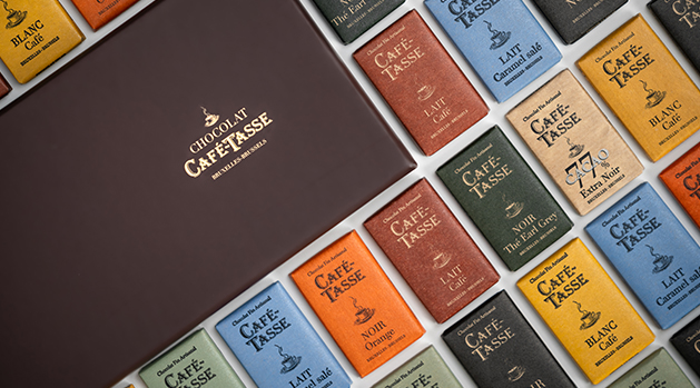 Coffret Chocolat de Noël - 24 mini tablettes - CAFÉ TASSE