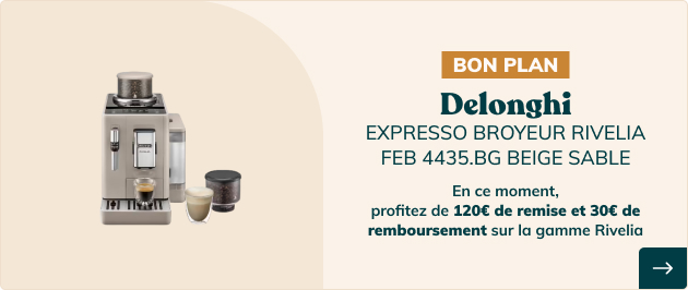 En ce moment, profitez de 120€ de remise et 30€ de remboursement sur la gamme Rivelia
