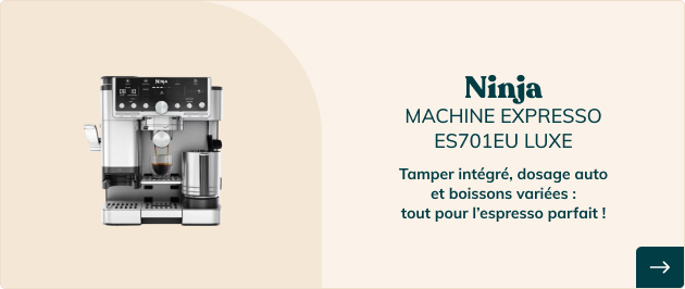 Tamper intégré, dosage auto et boissons variées : tout pour l’espress