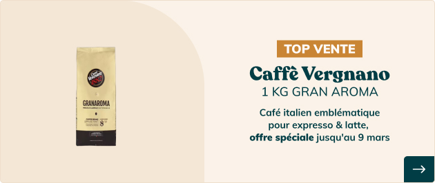 Caf&eacute; italien embl&eacute;matique pour expresso & latte,&nbsp; offre sp&eacute;ciale&n