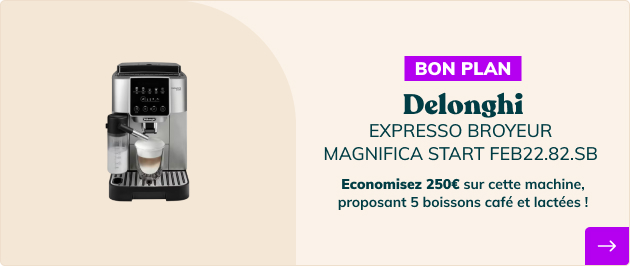 Expresso Broyeur DELONGHI Magnifica Start - FEB22.82.SB