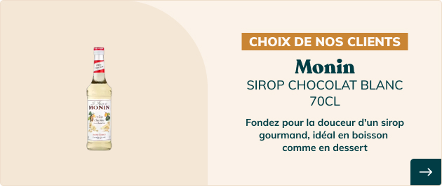 Fondez pour la douceur d'un sirop gourmand, idéal en boisson comme en dessert