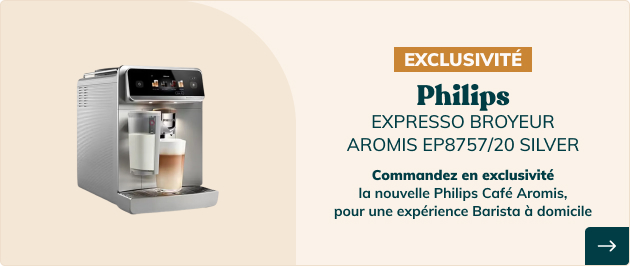 Nouveauté : Expresso broyeur Philips Aromis EP8757/2
