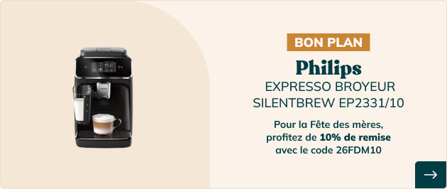 Pour la fête des mères profitez de 10% de remise avec le code 26FDM10