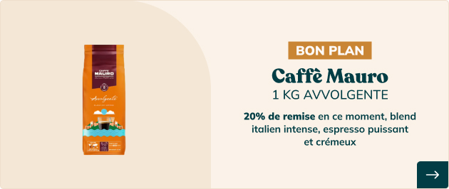 20% de remise en ce moment, blend italien intense, espresso puissant et cr&eacute;meux