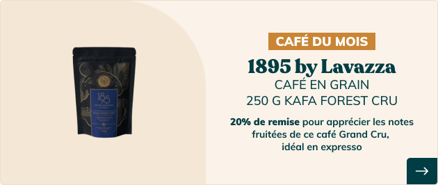 20% de remise ce mois-ci pour apprécier les notes gourmandes de ce café d'exc