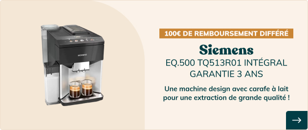 Une machine design avec carafe &agrave; lait pour une extraction de grande qualit&eacute; !