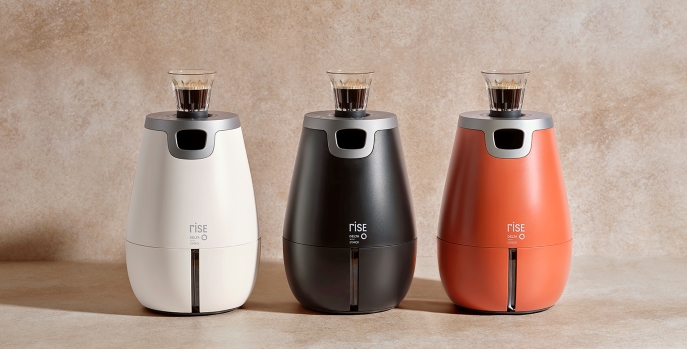 Machine à capsules RISE x Starck Noire - Delta Q + 30 capsules offertes