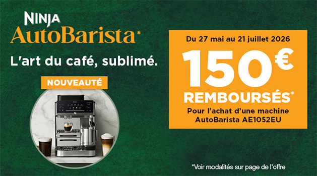 Expresso broyeur NINJA AutoBarista Pro - Inox