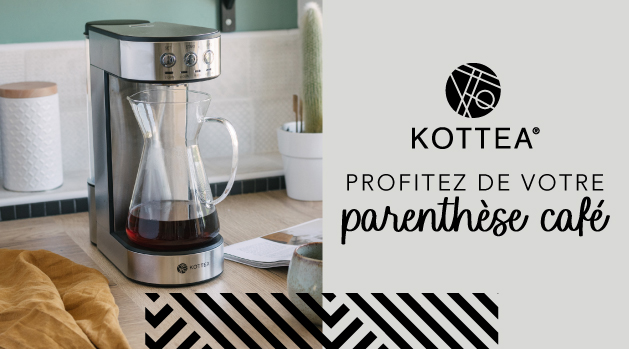 Cafetière filtre KOTTEA CK105 Slow coffee automatique