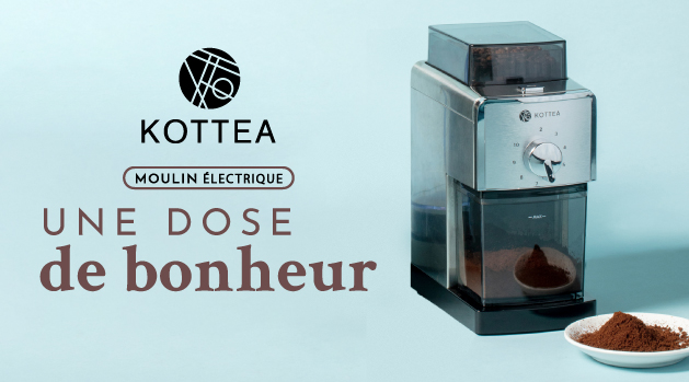 Moulin à café KOTTEA CK404B noir