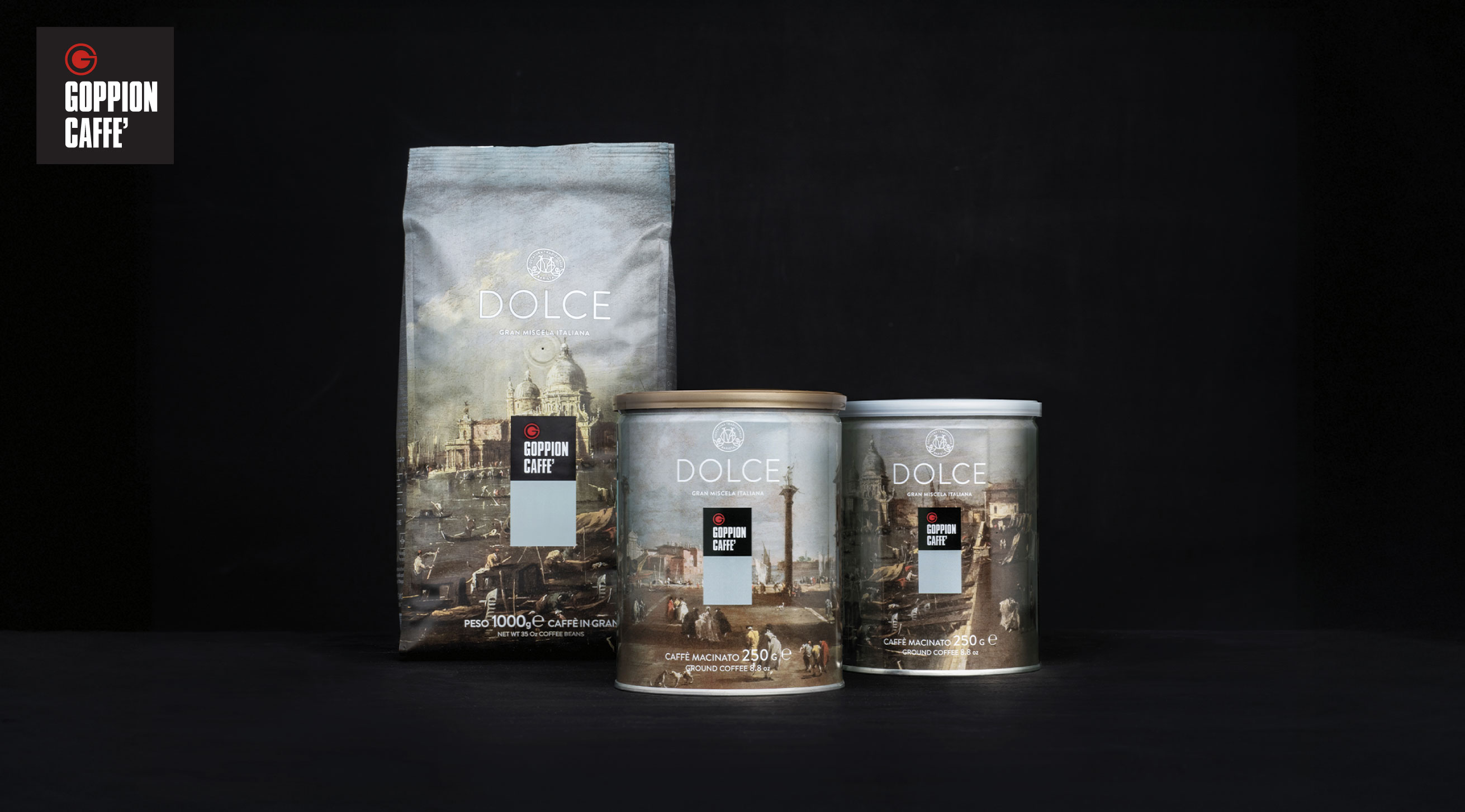 café en grain en promo italien pour expresso top vente pas cher goppion caffe