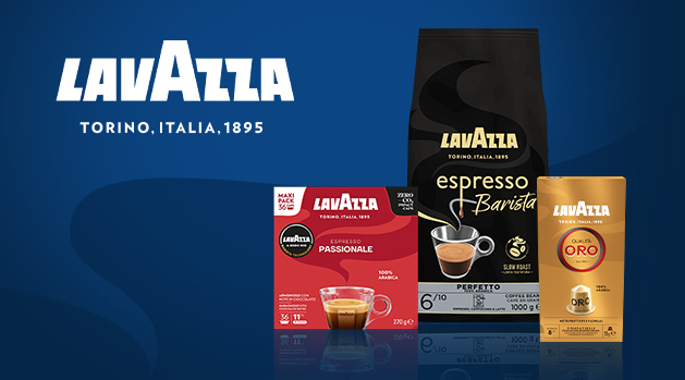 café en grain lavazza en promo