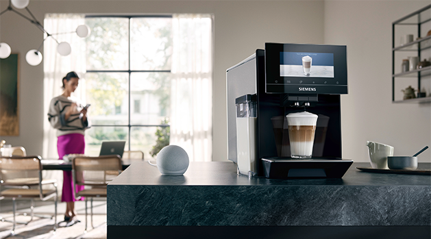 Expresso Broyeur SIEMENS EQ.700 Intégral Inox TQ717R03