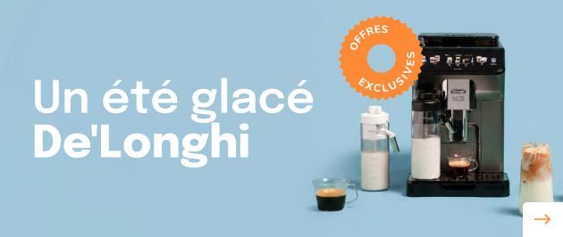 Offres exclusives sur une s&eacute;lection de machines Delonghi