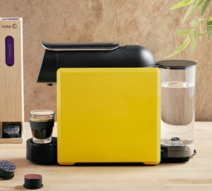 Machine à café capsule Delta Q Mini Qool Jaune