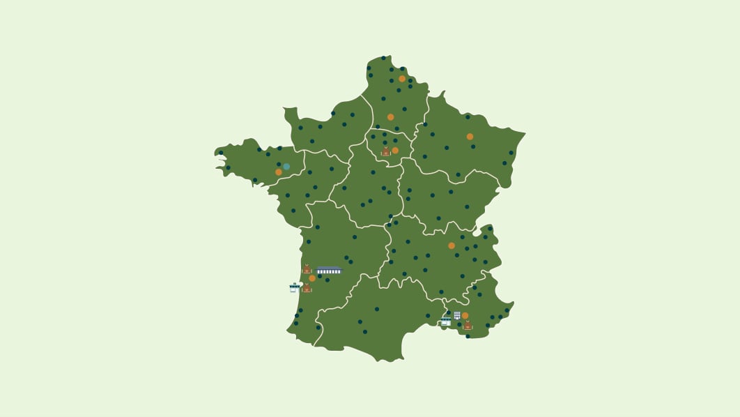 60 agences partout en france