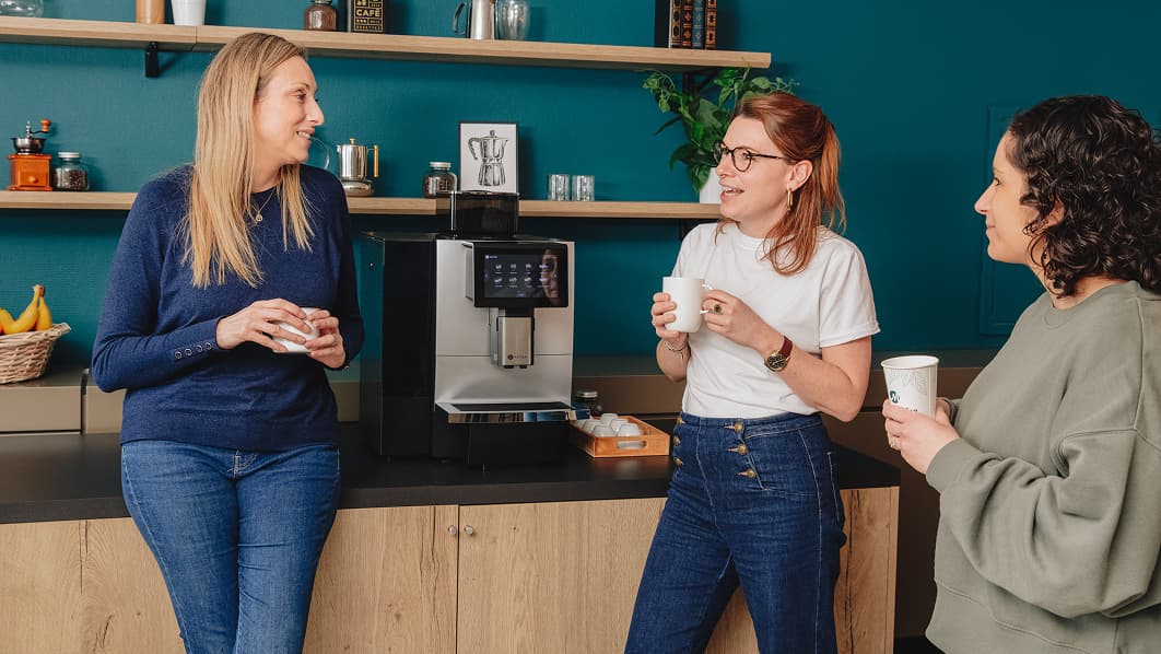 expérience café premium au bureau