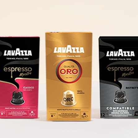 Capsule compatibili con le macchine Nespresso*