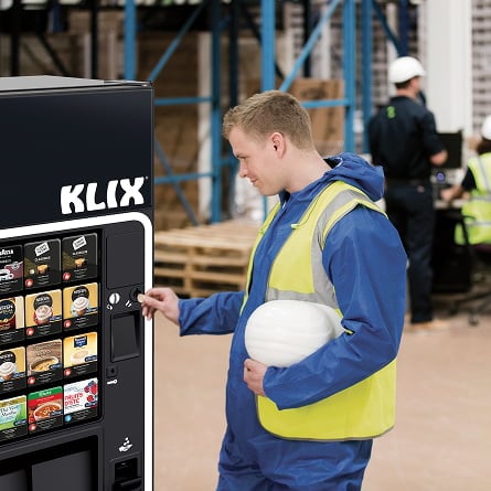 distributeur automatique fiable klix