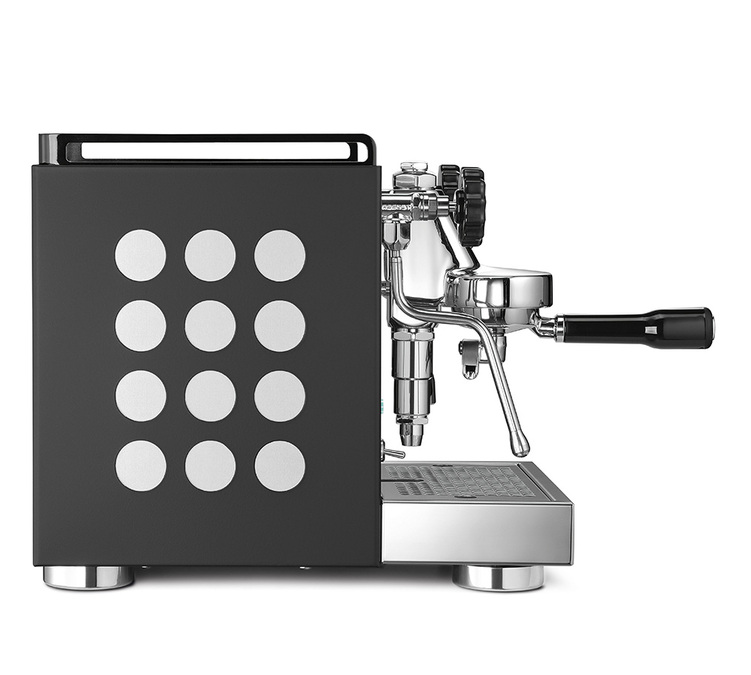 Rocket Appartamento noire et blanche machine expresso Semi-pro