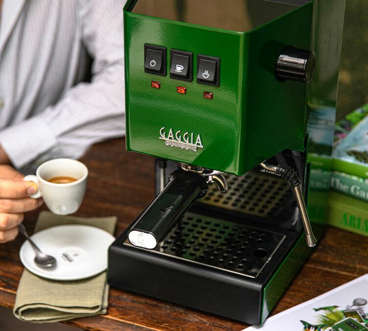 macchina percolatore gaggia classic evo green
