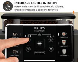 KRUPS Sensation Lait M85 Gris - EA912HF1 milk maestro