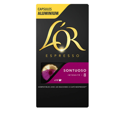 capsules compatibles nespresso sontuoso x100