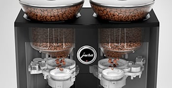 Expresso broyeur Jura : un design &eacute;pur&eacute; et des finitions luxueuses