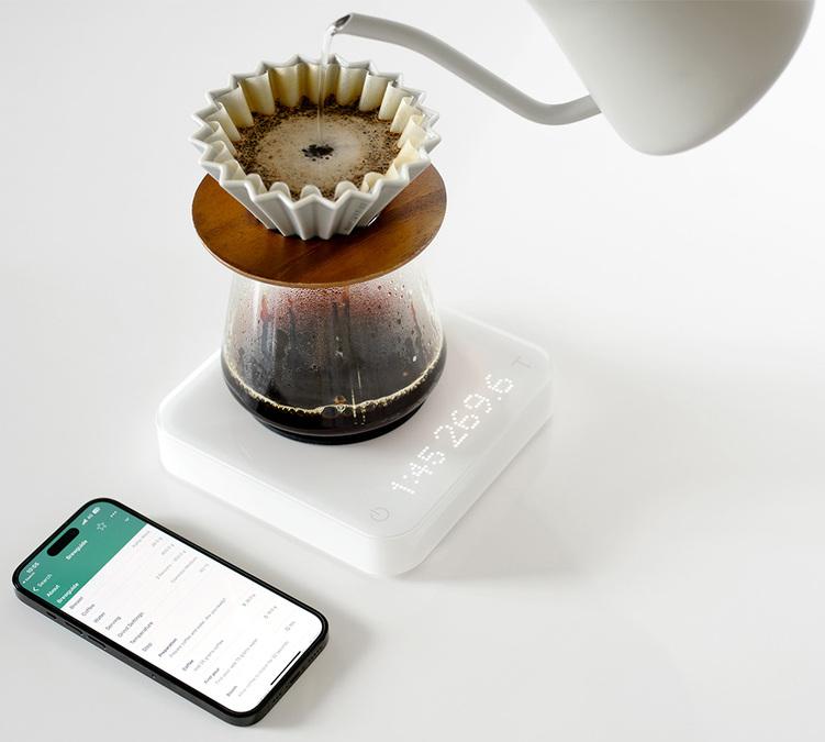 ACAIA Pearl S white scale for barista