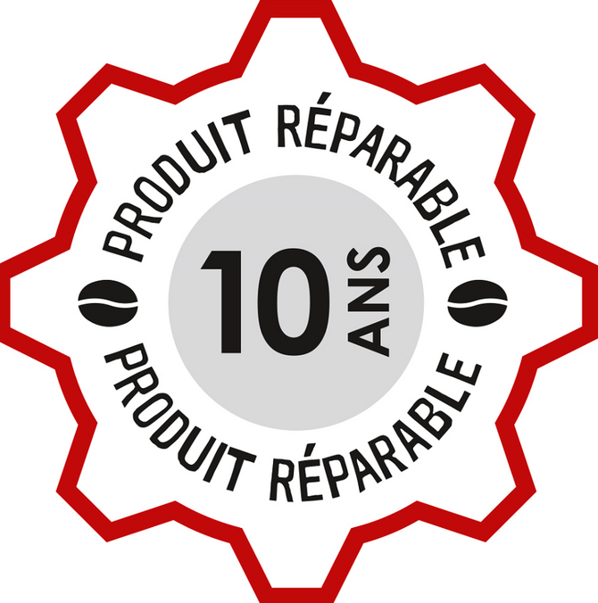 MELITTA Purista Argent F r&eacute;parabilit&eacute; 10 ans