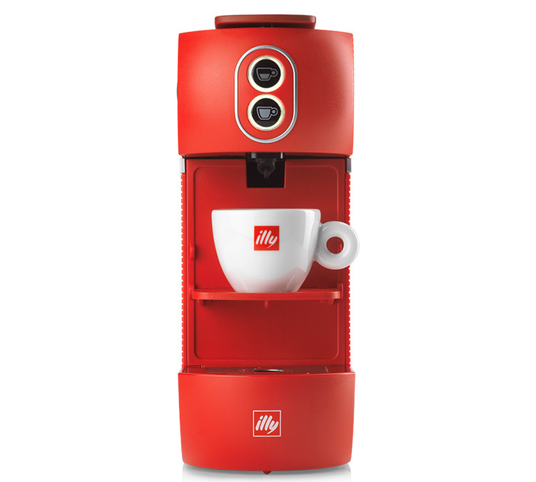macchina illy easy rossa per cialde carta ese