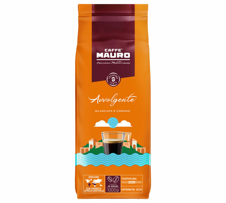 coffee beans caffe mauro avvolgente 1kg