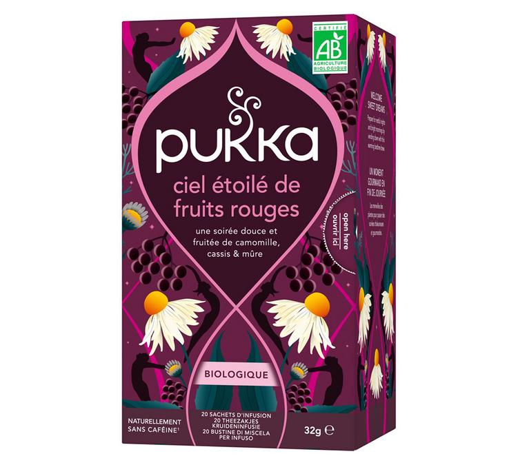 infusion ciel etoile fruits rouges pukka