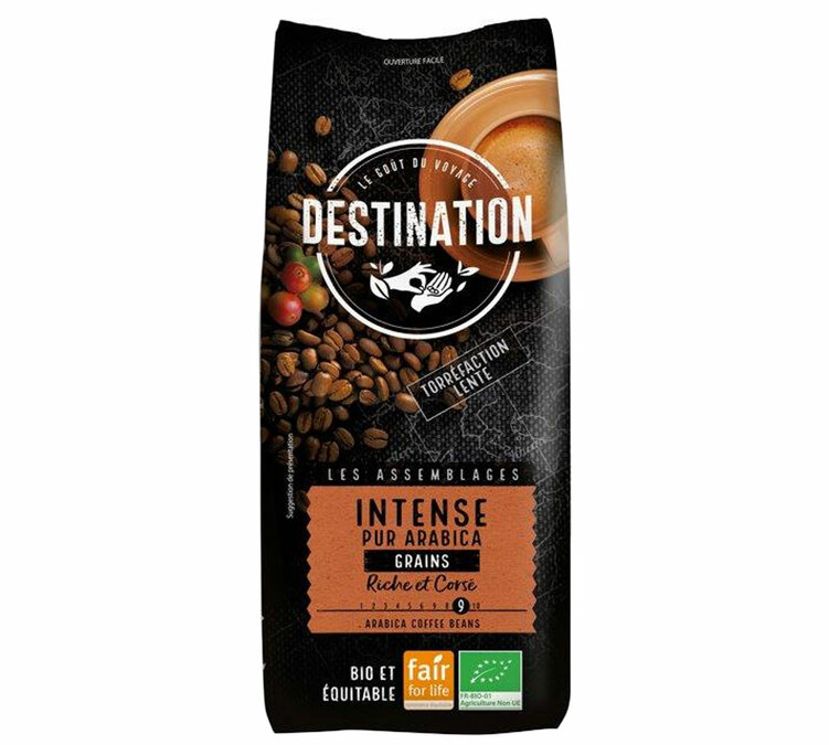 organic coffee beans destination intense 1kg
