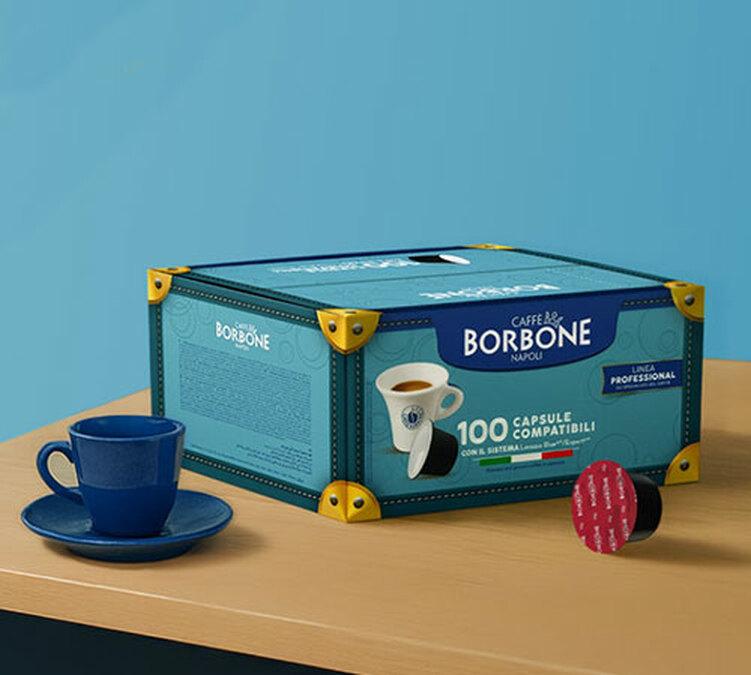 caffe borbone kapseln lavazza blue red x100