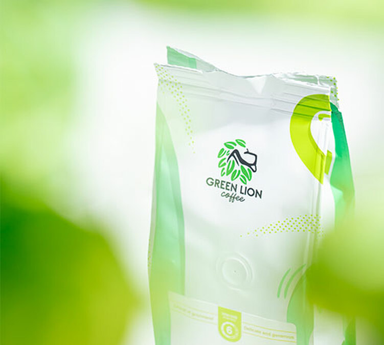 cafe en grain green lion coffee nouvelle identite