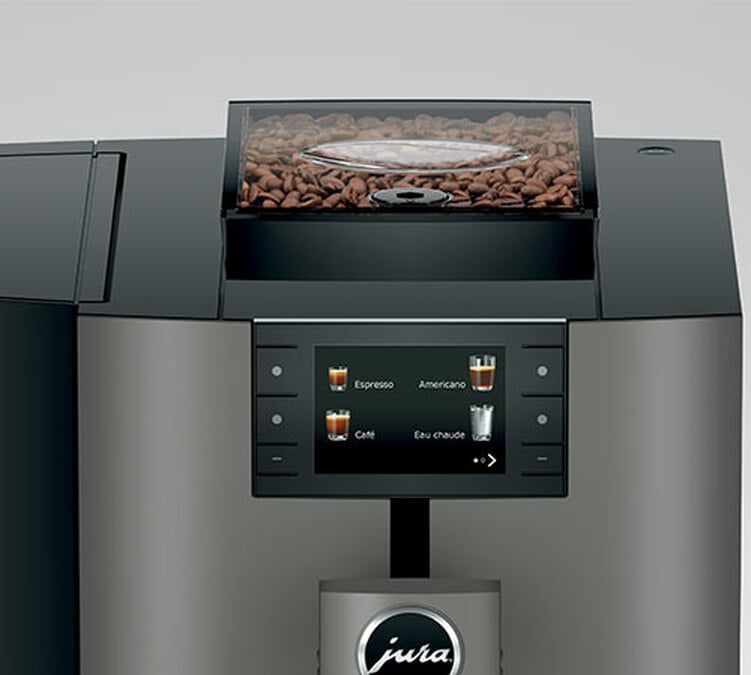machine cafe professionnel ecran jura x4