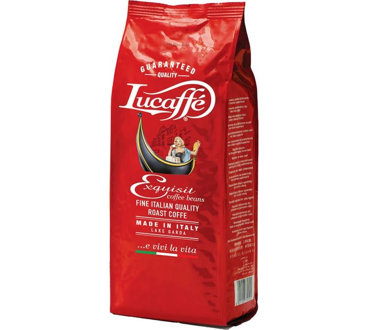 lucaffee italian coffee beans exquisit blend