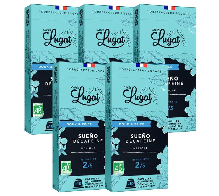 50 capsules deca bio sueno cafes lugat