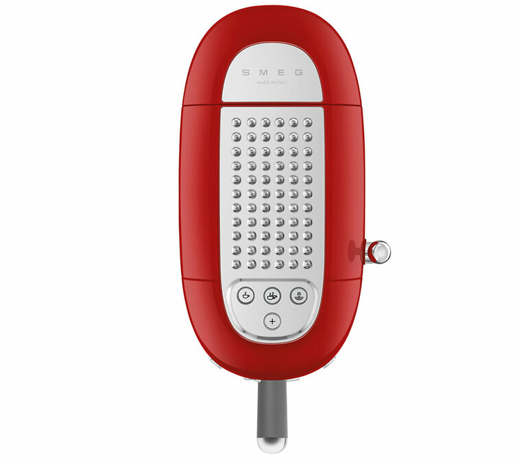 macchina da caffe con percolatore smeg ecf02rdeu rossa