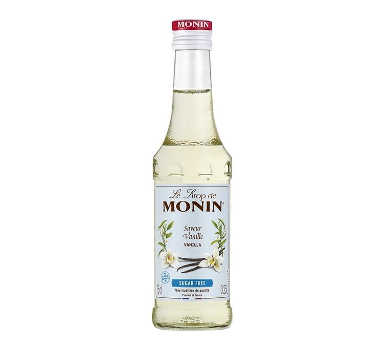 sirop vanille sans scure monin 25 cl
