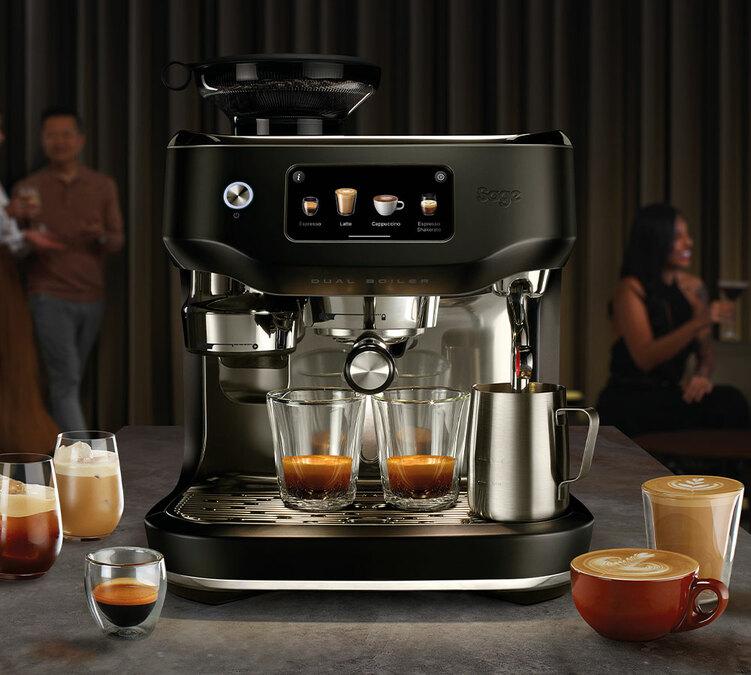 macchina caffe sage barista oracle dual boiler nera